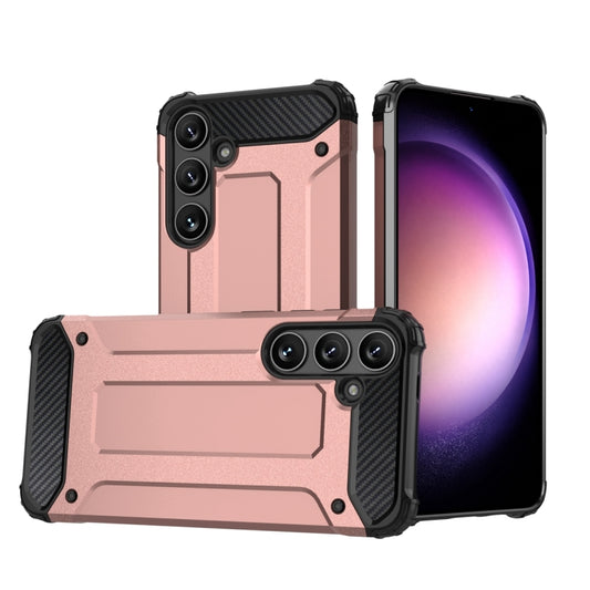 For Samsung Galaxy S24+ 5G Magic Armor TPU + PC Phone Case(Rose Gold) - Galaxy S24+ 5G Cases by PMC Jewellery | Online Shopping South Africa | PMC Jewellery