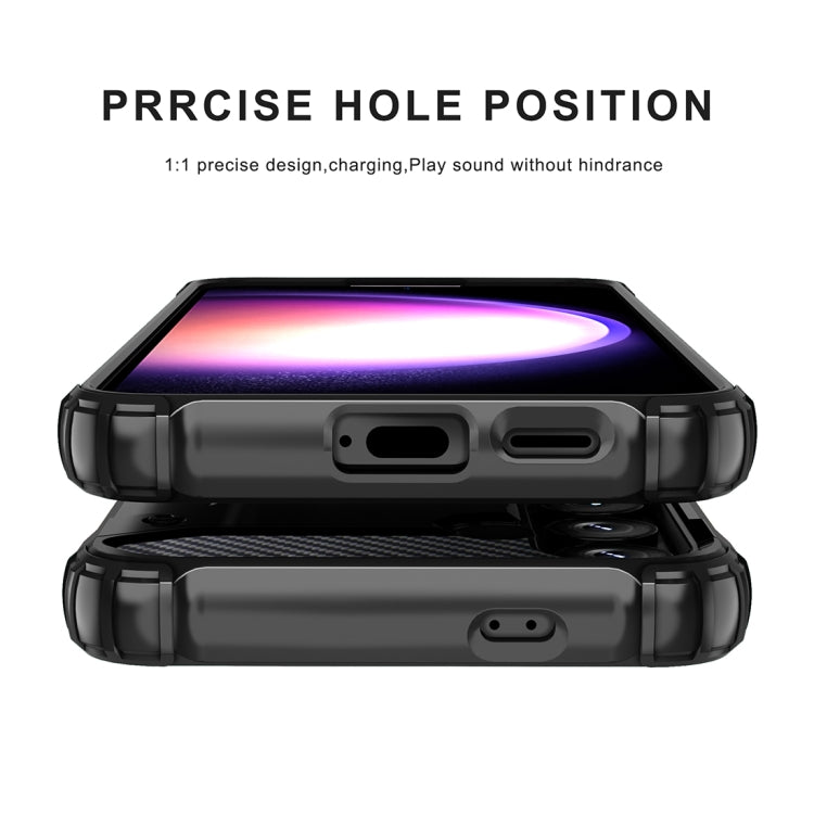 For Samsung Galaxy S25 5G Magic Armor TPU Hybrid PC Phone Case(Silver) - free shipping - PMC Jewellery - Order now!