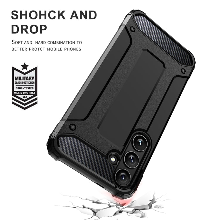 For Samsung Galaxy S24+ 5G Magic Armor TPU + PC Phone Case(Gold) - Galaxy S24+ 5G Cases by PMC TechLife | Online Shopping South Africa | PMC TechLife