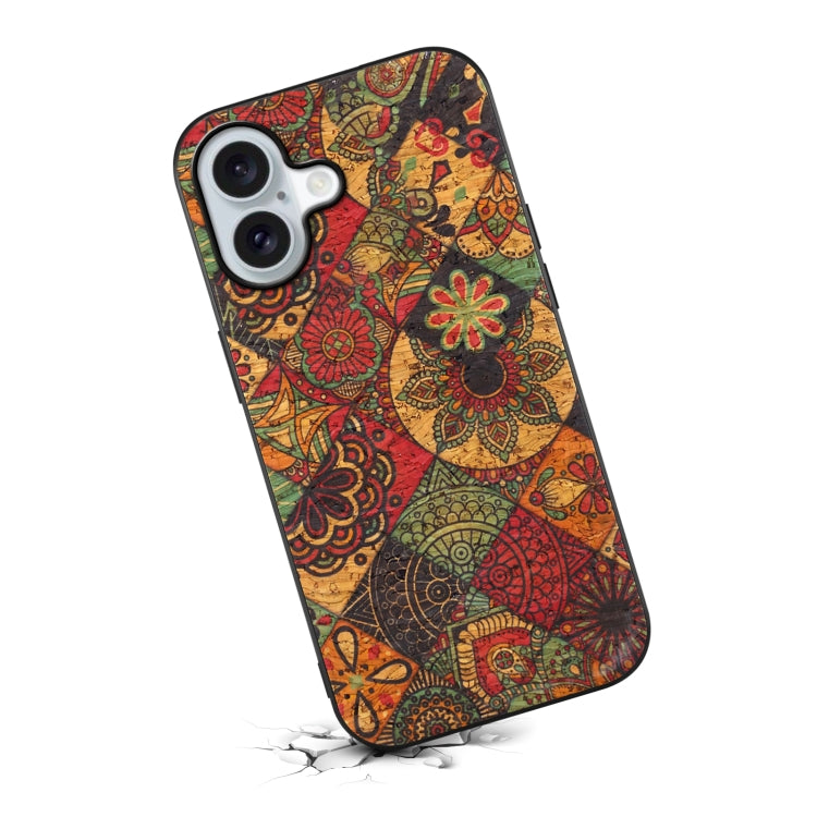 For iPhone 16 Four Seasons Flower Language Series TPU Phone Case(Autumn Yellow) - iPhone 16 Cases by PMC TechLife | Online Shopping South Africa | PMC TechLife | Buy Now Pay Later Mobicred