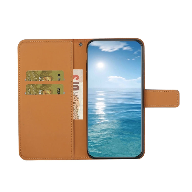 For Google Pixel 9 Pro XL Ethnic Style Embossed Pattern Leather Phone Case(Brown) - Google Cases by PMC TechLife | Online Shopping South Africa | PMC TechLife | Buy Now Pay Later Mobicred