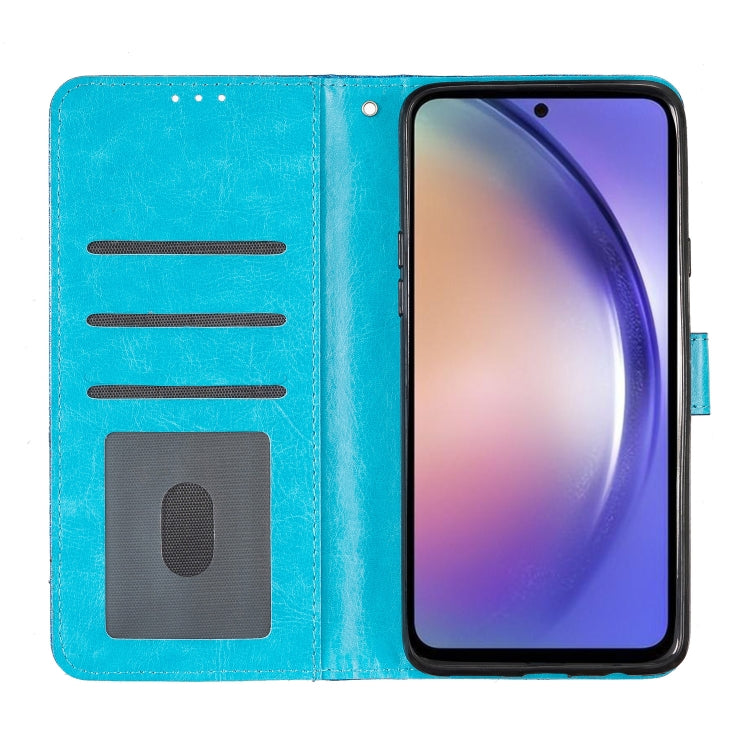 For Blackview A53 Pro Glitter Powder Flip Leather Phone Case(Blue) - More Brand by PMC Jewellery | Online Shopping South Africa | PMC Jewellery | Buy Now Pay Later Mobicred