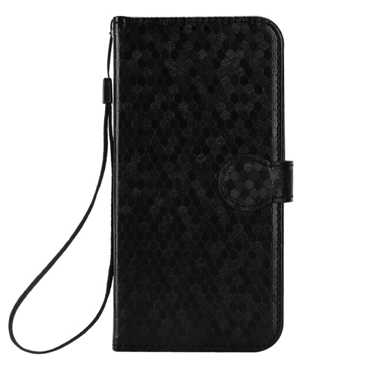 For Tecno Spark Go 2024 / Spark 20C Honeycomb Dot Texture Leather Phone Case(Black) - free shipping - PMC Jewellery - Order now!