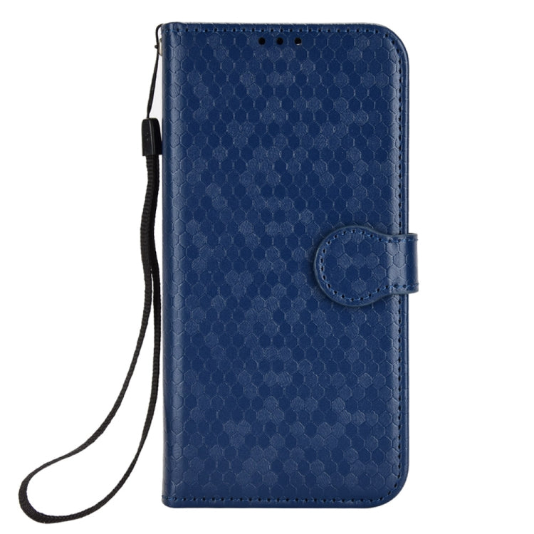 For Tecno Spark Go 2024 / Spark 20C Honeycomb Dot Texture Leather Phone Case(Blue) - Tecno Cases by PMC Jewellery | Online Shopping South Africa | PMC Jewellery | Buy Now Pay Later Mobicred