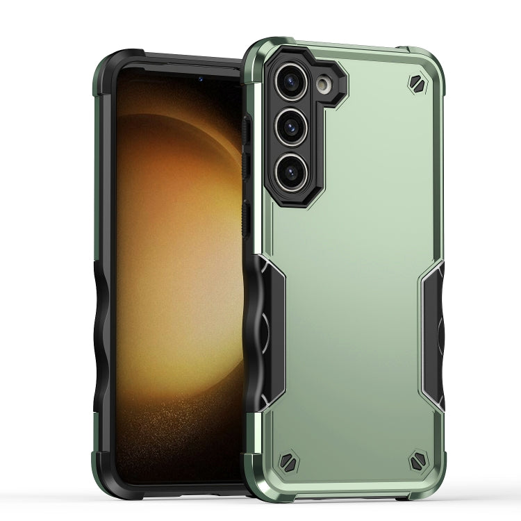 For Samsung Galaxy S24+ 5G Non-slip Shockproof Armor Phone Case(Green) - Galaxy S24+ 5G Cases by PMC Jewellery | Online Shopping South Africa | PMC Jewellery