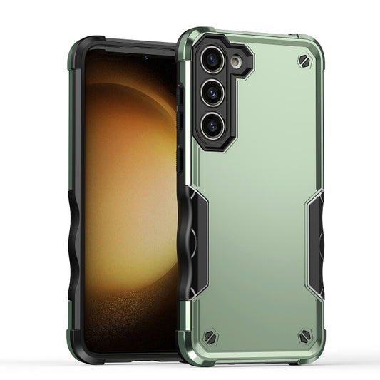 For Samsung Galaxy S24+ 5G Non-slip Shockproof Armor Phone Case(Green) - Galaxy S24+ 5G Cases by PMC Jewellery | Online Shopping South Africa | PMC Jewellery