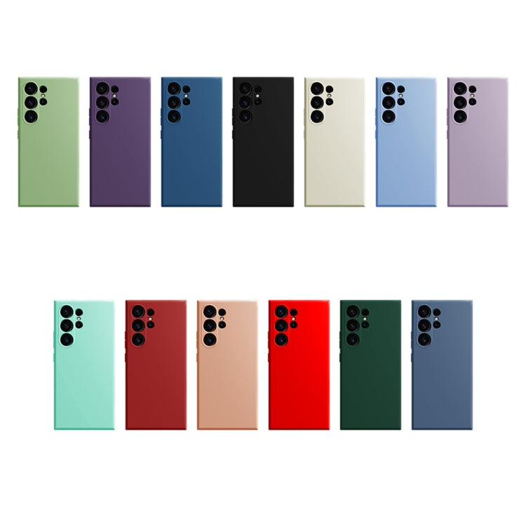 For Samsung Galaxy S24 Ultra 5G Imitation Liquid Silicone Phone Case(White) - Galaxy S24 Ultra 5G Cases by PMC TechLife | Online Shopping South Africa | PMC TechLife