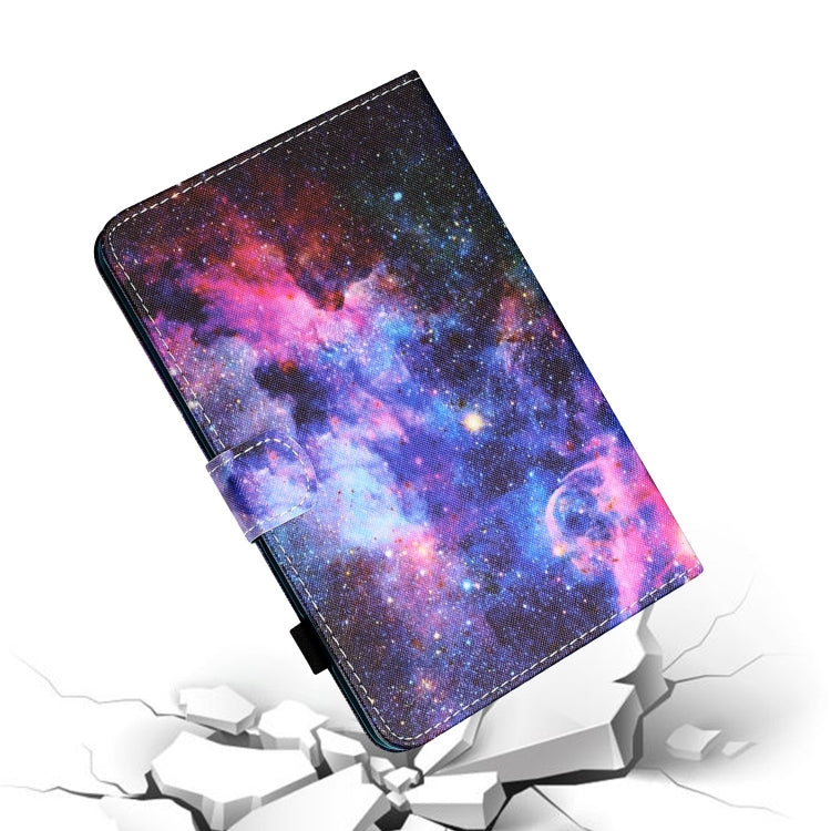 For Lenovo Tab M11/ Xiaoxin Pad 11 2024 Coloured Drawing Stitching Smart Leather Tablet Case(Starry Sky) - Lenovo by PMC Jewellery | Online Shopping South Africa | PMC Jewellery | Buy Now Pay Later Mobicred