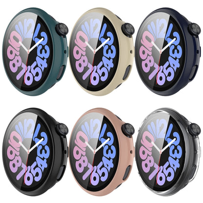 For vivo Watch 3 PC + Tempered Glass Film Integrated Watch Case(Black) - Watch Case by PMC Jewellery | Online Shopping South Africa | PMC Jewellery | Buy Now Pay Later Mobicred