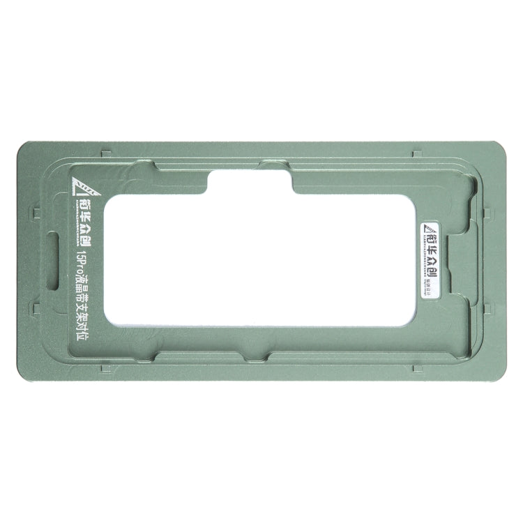 For iPhone 15 Pro LCD Screen With Frame Bezel Calibration Fixed Mold - free shipping - PMC TechLife - Order now!