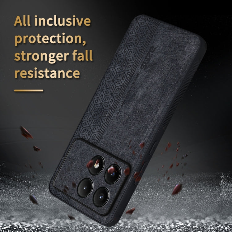 For Xiaomi Redmi K70 Pro AZNS 3D Embossed Skin Feel Phone Case(Sapphire Blue) - free shipping - PMC Jewellery - Order now!