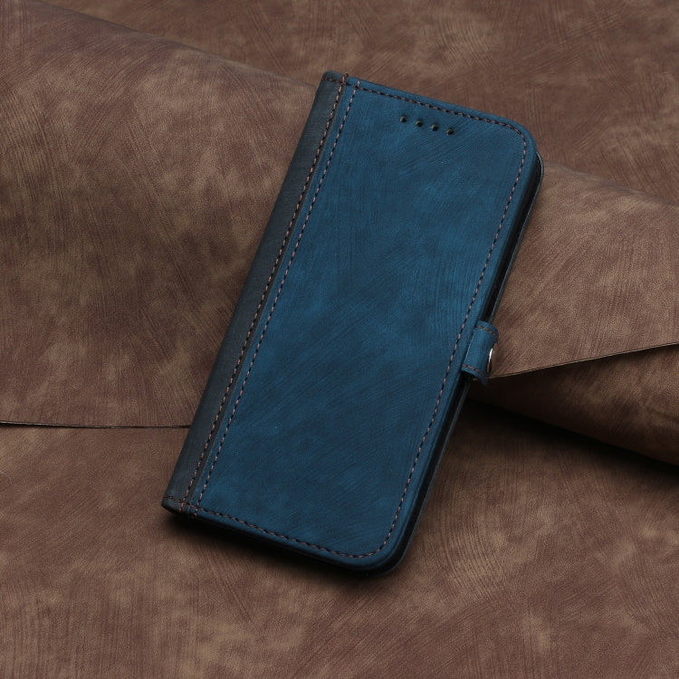 For Google Pixel 9 Pro Side Buckle Double Fold Hand Strap Leather Phone Case(Royal Blue) - Google Cases by PMC TechLife | Online Shopping South Africa | PMC TechLife | Buy Now Pay Later Mobicred