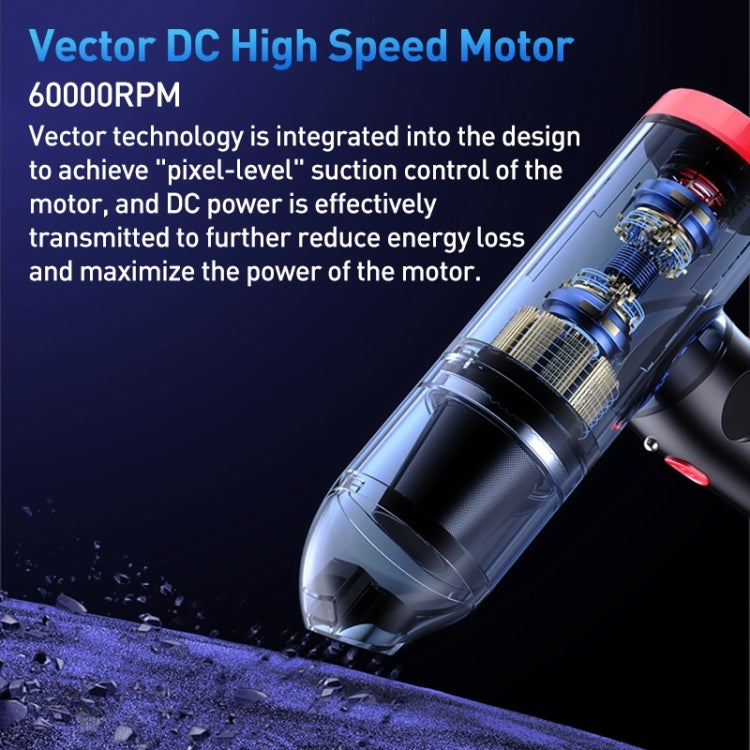 Yesido VC06 Car Blowing and Suction Dual-Purpose Vacuum Cleaner(Black) - Vacuum Cleaner by Yesido | Online Shopping South Africa | PMC Jewellery | Buy Now Pay Later Mobicred