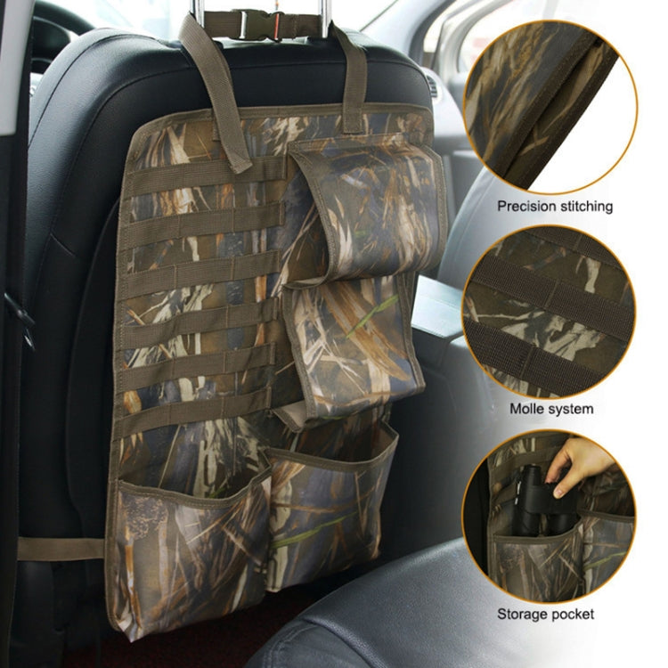 2pcs / Set Car Front Seat Back Camouflage Storage Bag Car Hanging Organiser(Camouflage+Khaki) - Stowing Tidying by PMC Jewellery | Online Shopping South Africa | PMC Jewellery | Buy Now Pay Later Mobicred