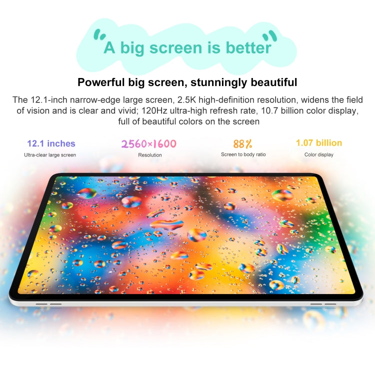 Honor Tablet 9 12.1 inch WiFi, Standard 12GB+256GB, MagicOS 7.2 Snapdragon 6 Gen1 Octa Core 2.2GHz, Not Support Google Play(Grey) - Huawei by Huawei | Online Shopping South Africa | PMC Jewellery | Buy Now Pay Later Mobicred