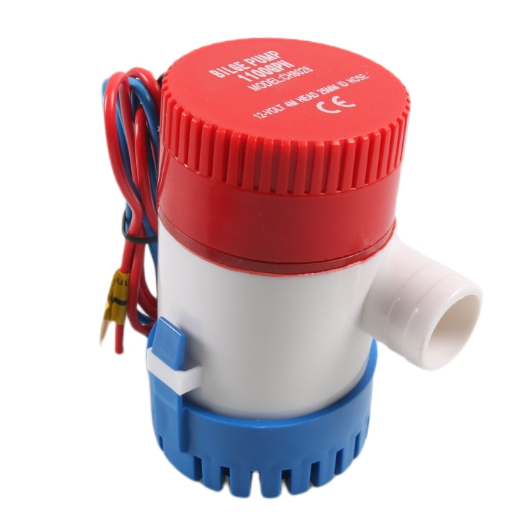12V-1100GPH Boat / RV Bilge Sump Water Pump with Black Drain Pipe - free shipping - PMC TechLife - Order now!