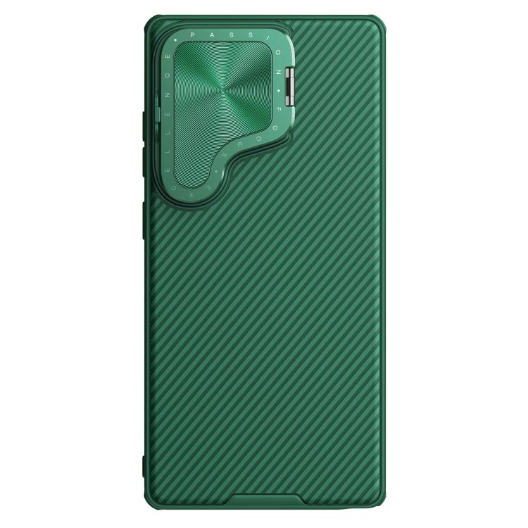 For Samsung Galaxy S25 Ultra 5G NILLKIN CamShield Prop PC Phone Case(Green) - free shipping - PMc TechLife - Order now!