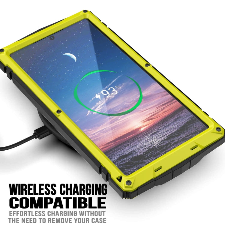 For Samsung Galaxy S24 Ultra 5G R-JUST Life Waterproof Dustproof Shockproof Phone Case(Yellow) - Galaxy S24 Ultra 5G Cases by R-JUST | Online Shopping South Africa | PMC Jewellery
