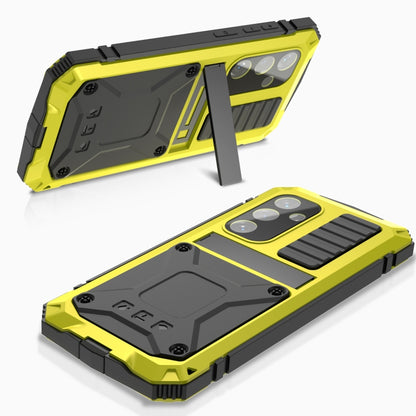 For Samsung Galaxy S24+ 5G R-JUST Life Waterproof Dustproof Shockproof Phone Case(Yellow) - Galaxy S24+ 5G Cases by R-JUST | Online Shopping South Africa | PMC Jewellery