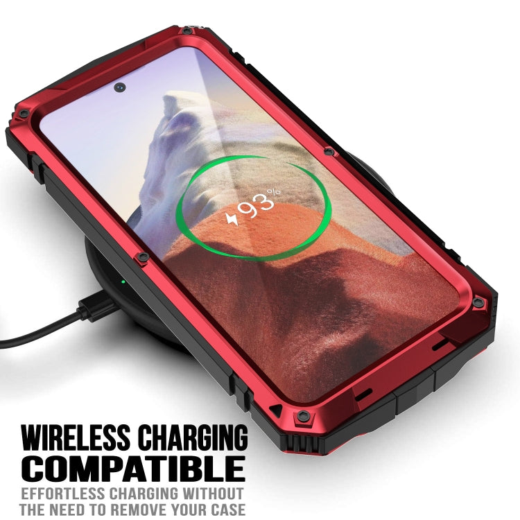 For Samsung Galaxy S24 5G R-JUST Life Waterproof Dustproof Shockproof Phone Case(Red) - Galaxy S24 5G Cases by R-JUST | Online Shopping South Africa | PMC Jewellery | Buy Now Pay Later Mobicred