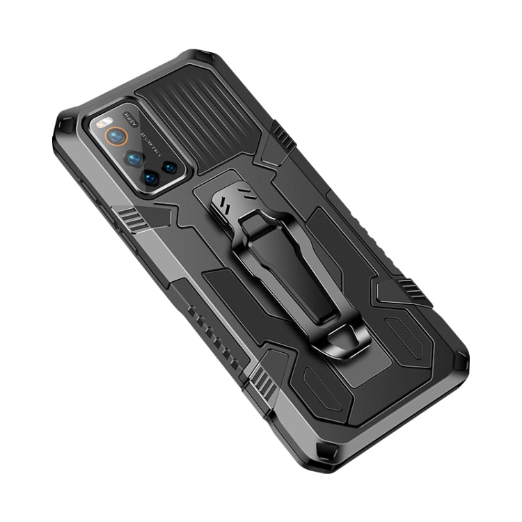 For Vivo V17 Pro Machine Armor Warrior Shockproof PC + TPU Protective Case(Black) - vivo Cases by PMC TechLife | Online Shopping South Africa | PMC TechLife