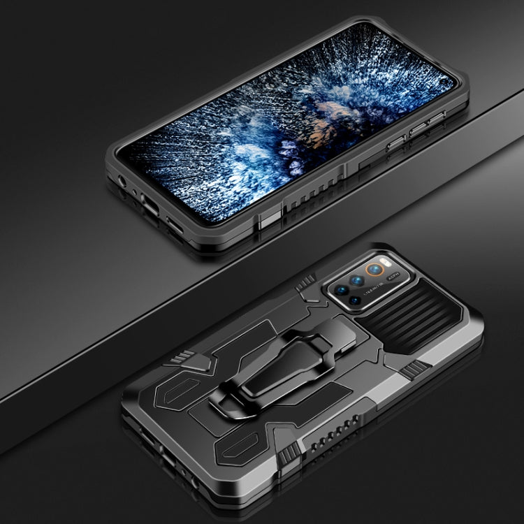 For Vivo V17 Pro Machine Armor Warrior Shockproof PC + TPU Protective Case(Black) - vivo Cases by PMC TechLife | Online Shopping South Africa | PMC TechLife