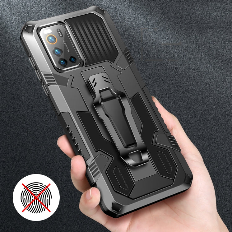 For Vivo V17 Pro Machine Armor Warrior Shockproof PC + TPU Protective Case(Black) - vivo Cases by PMC TechLife | Online Shopping South Africa | PMC TechLife