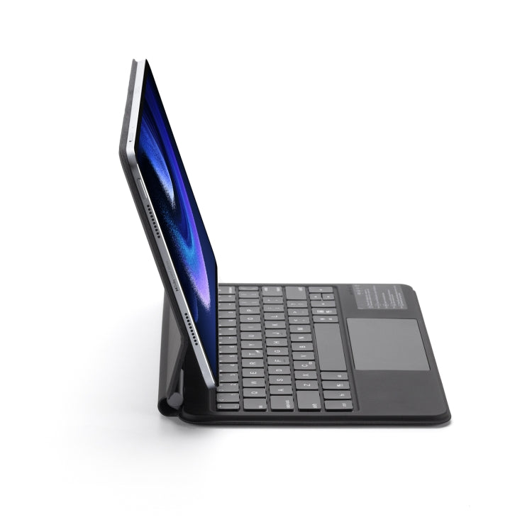 For Xiaomi Pad 6 / Pad Pro M11P-B-M611 Magnetic Bluetooth Keyboard Leather Tablet Case(Black) - Others Keyboard by PMC Jewellery | Online Shopping South Africa | PMC Jewellery