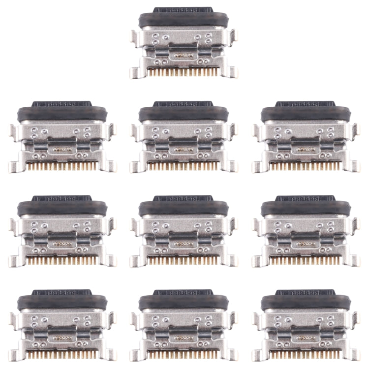 For Xiaomi Mi 10 Lite 5G 10pcs Original Charging Port Connector - Tail Connector by PMC TechLife | Online Shopping South Africa | PMC TechLife
