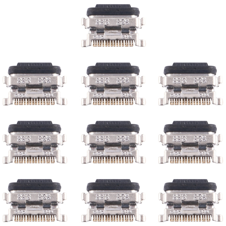 For Xiaomi 12x 10pcs Original Charging Port Connector - Tail Connector by PMC TechLife | Online Shopping South Africa | PMC TechLife