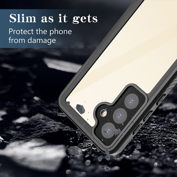 For Samsung Galaxy S24+ 5G RedPepper IP68 Waterproof Phone Case(Black) - Galaxy S24+ 5G Cases by RedPepper | Online Shopping South Africa | PMC Jewellery | Buy Now Pay Later Mobicred