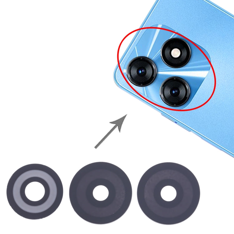For Tecno Spark 10C 10set Back Camera Lens - Camera Parts by PMC TechLife | Online Shopping South Africa | PMC TechLife