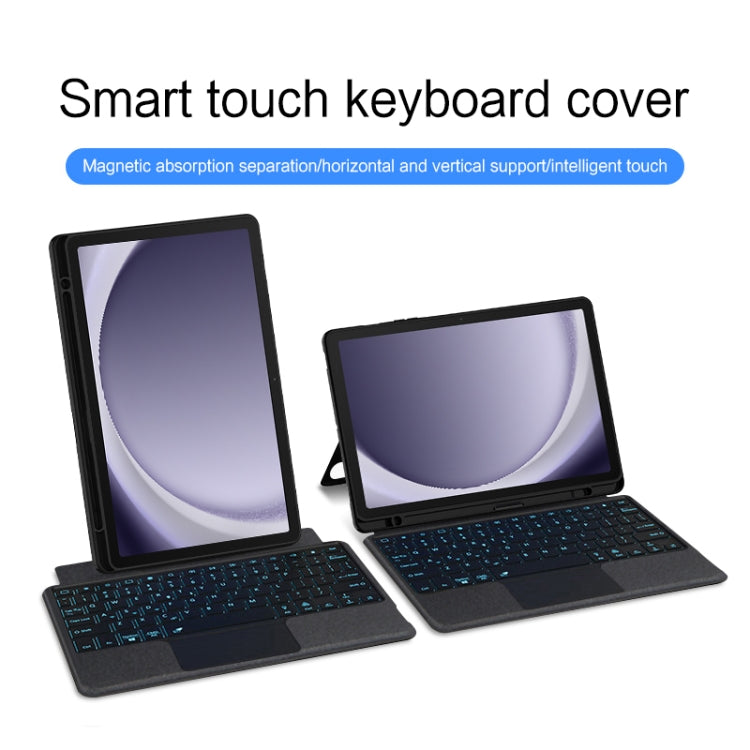 For Samsung Galaxy Tab A9+ X210 YJ-A9+ Split Bluetooth Keyboard Leather Tablet Case - Samsung Keyboard by PMC TechLife | Online Shopping South Africa | PMC TechLife