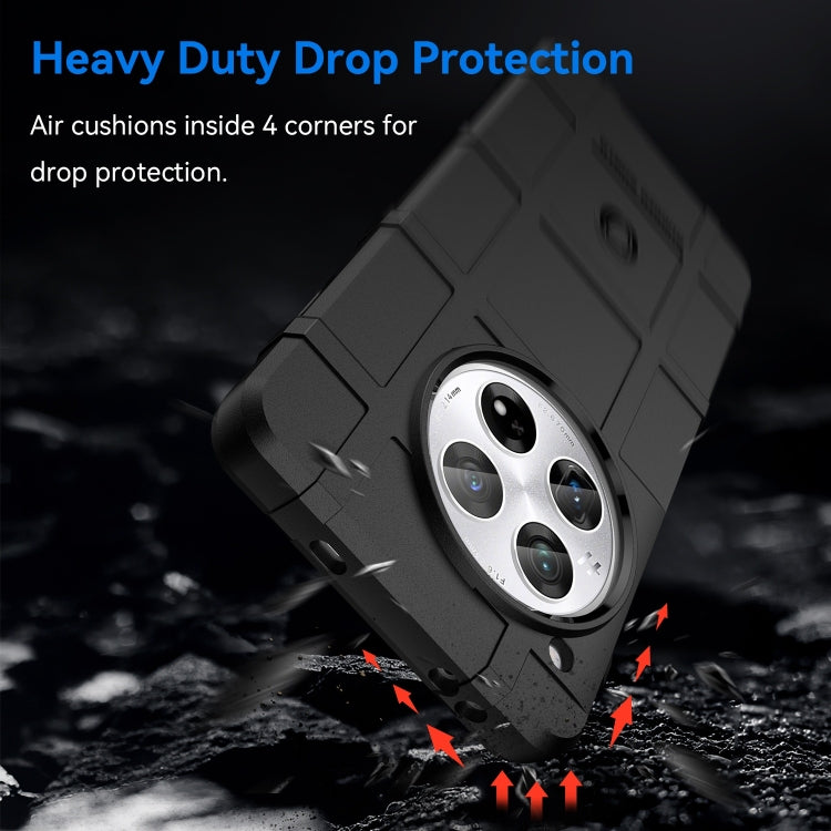 For OnePlus 12 Full Coverage Shockproof TPU Phone Case(Black) - OnePlus Cases by PMC TechLife | Online Shopping South Africa | PMC TechLife | Buy Now Pay Later Mobicred