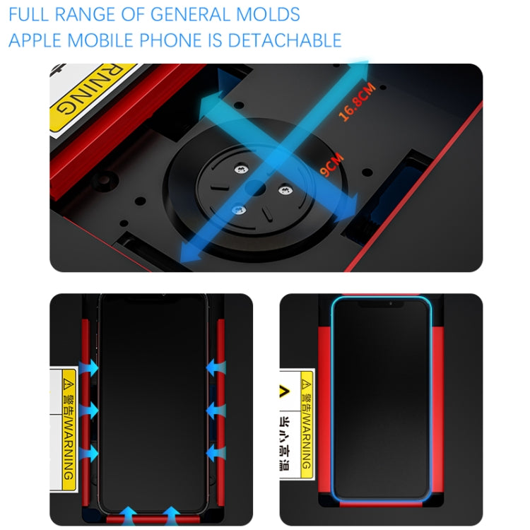 TBK 288M Automatic Screen Disassembly Machine Built-in Vacuum Pump, US Plug - Separation Equipment by TBK | Online Shopping South Africa | PMC Jewellery | Buy Now Pay Later Mobicred