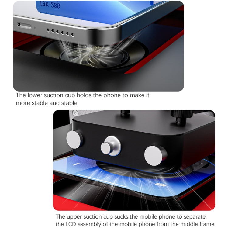 TBK 288M Automatic Screen Disassembly Machine Built-in Vacuum Pump, US Plug - free shipping - PMC TechLife - Order now!