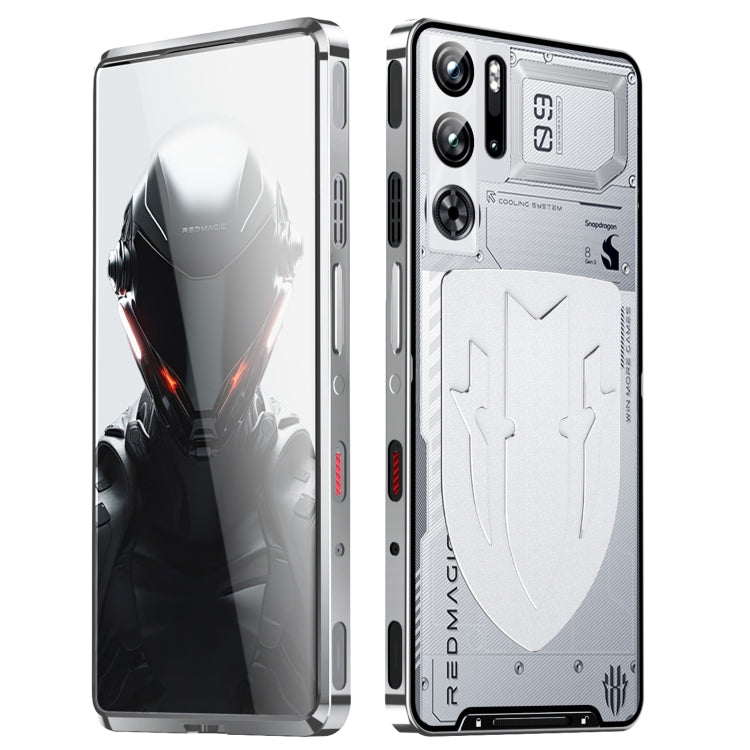 For ZTE nubia Red Magic 9 Pro Metal Cooling Phone Case(Silver) - ZTE Cases by PMC TechLife | Online Shopping South Africa | PMC TechLife | Buy Now Pay Later Mobicred