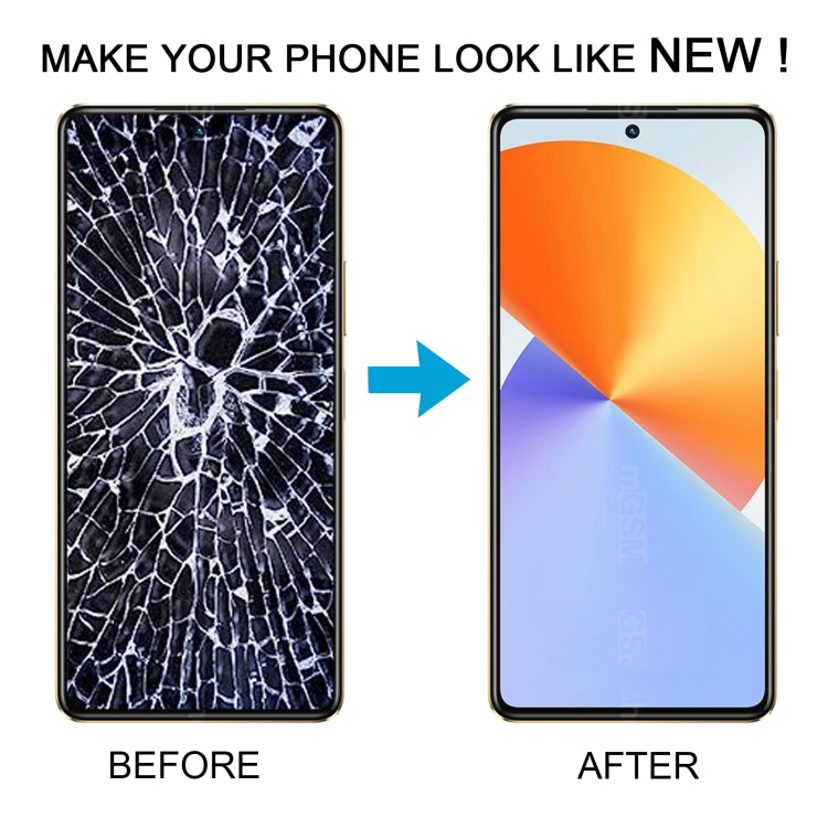 For Tecno Camon 20 Premier OEM LCD Screen with Digitizer Full Assembly - free shipping - PMC TechLife - Order now!