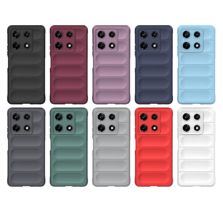 For Infinix Note 30 Pro X6788 Magic Shield TPU + Flannel Phone Case(Dark Blue) - Infinix Cases by PMC TechLife | Online Shopping South Africa | PMC TechLife | Buy Now Pay Later Mobicred