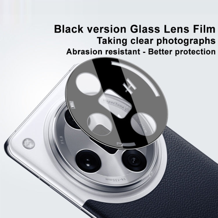 For OPPO Find X7 Ultra 5G IMAK Rear Camera Lens Glass Film Black Version - Find X7 Ultra Tempered Glass by imak | Online Shopping South Africa | PMC Jewellery