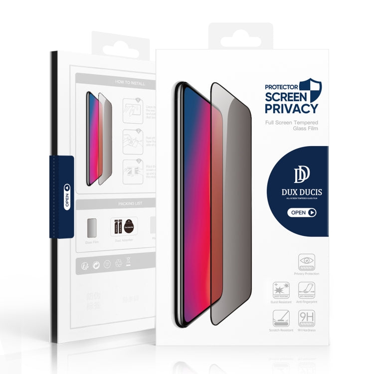 For Samsung Galaxy S23 5G 5pcs DUX DUCIS 0.33mm 9H High Aluminum Anti-spy HD Tempered Glass Film - Galaxy S23 5G Tempered Glass by DUX DUCIS | Online Shopping South Africa | PMC Jewellery | Buy Now Pay Later Mobicred