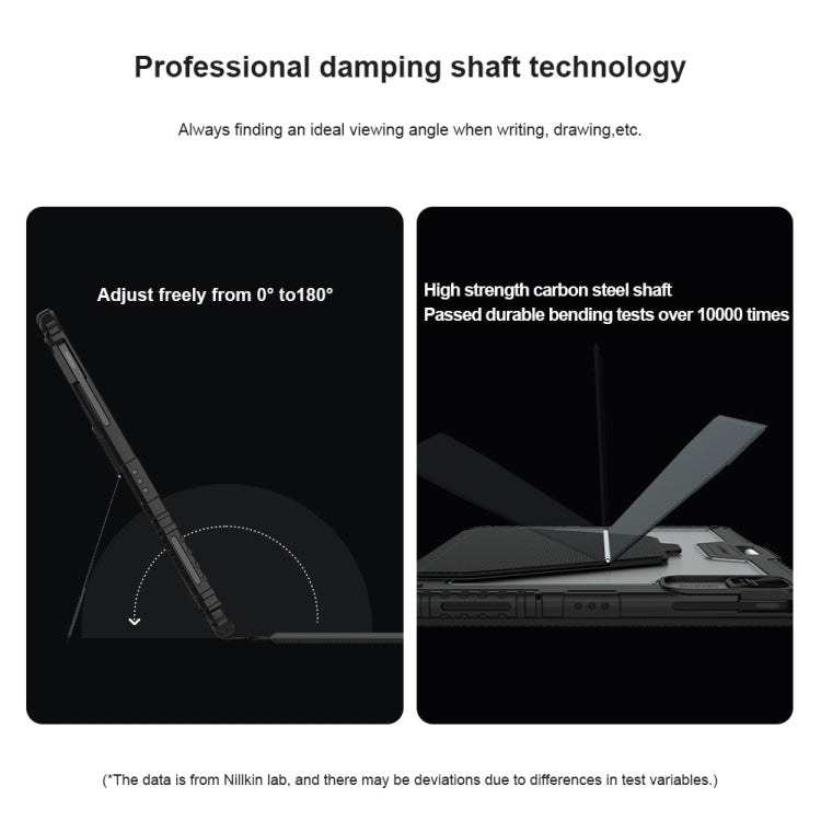 For iPad Pro 13 2024 Nillkin Backlit Version Bumper Link Keyboard Case - free shipping - PMC Jewellery - Order now!