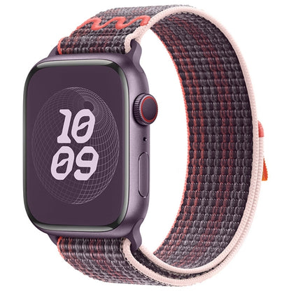 For Apple Watch Ultra 2 49mm Loop Nylon Watch Band(Berry Purple) - Watch Bands by PMC Jewellery | Online Shopping South Africa | PMC Jewellery | Buy Now Pay Later Mobicred