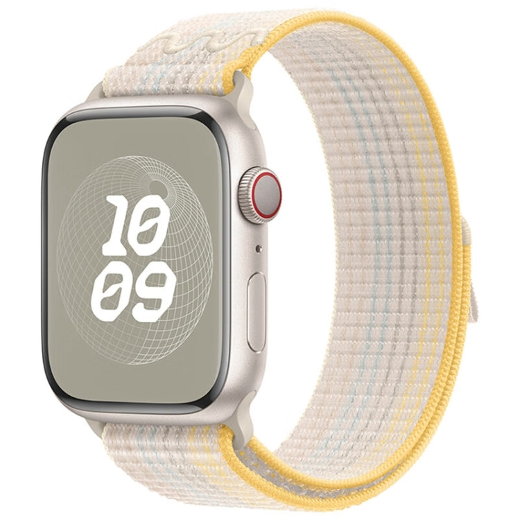 For Apple Watch Series 7 45mm Loop Nylon Watch Band(Colorful Starlight) - free shipping - PMC TechLife - Order now!