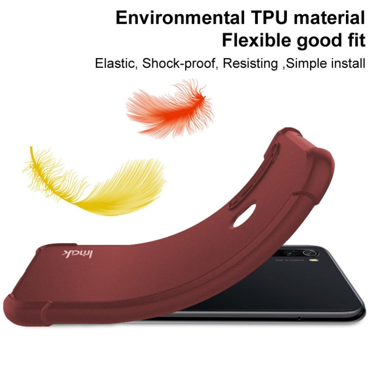 For Honor Magic6 Pro 5G imak Shockproof Airbag TPU Phone Case(Matte Black) - Honor Cases by imak | Online Shopping South Africa | PMC TechLife | Buy Now Pay Later Mobicred