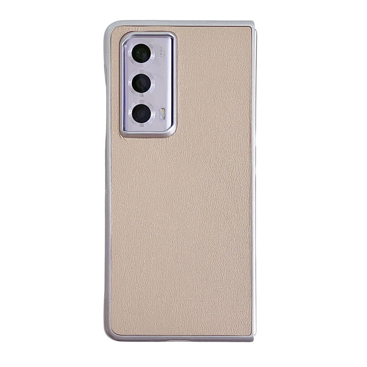 For Honor Magic Vs2 Morandi Pearlescent Paint Shockproof Phone Case(Gold) - Honor Cases by PMC TechLife | Online Shopping South Africa | PMC TechLife | Buy Now Pay Later Mobicred