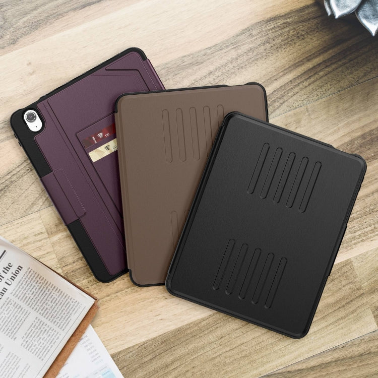 For iPad Air 11 2025 / 2024 Notebook Magnetic Leather Tablet Case(Black) - iPad Air 11 2025 / 2024 Cases by PMC TechLife | Online Shopping South Africa | PMC TechLife | Buy Now Pay Later Mobicred