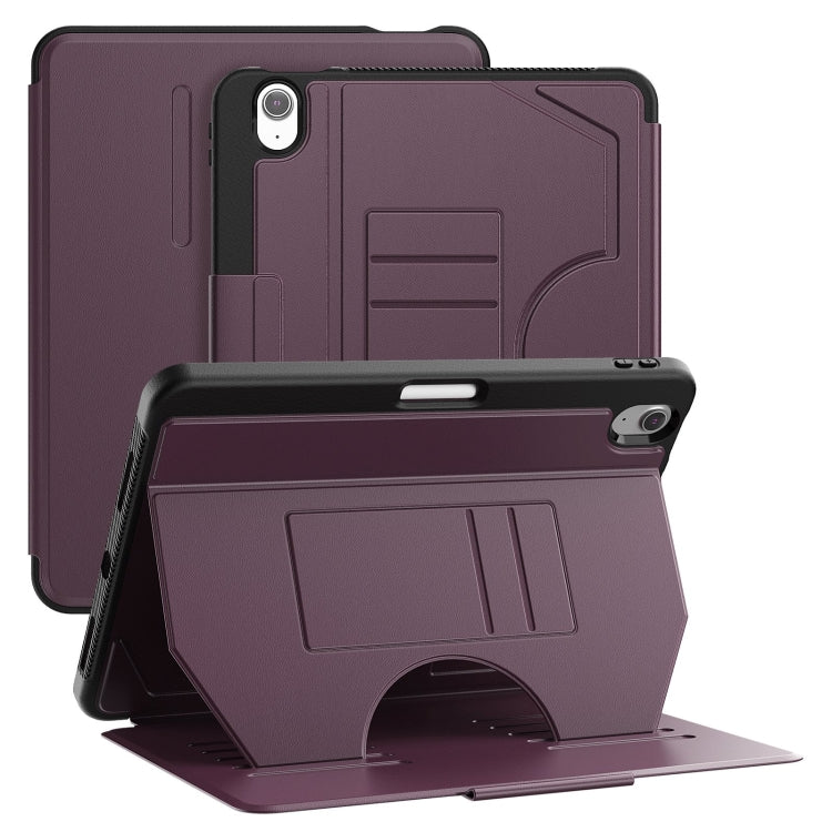 For iPad Air 11 2025 / 2024 Notebook Magnetic Leather Tablet Case(Purple) - iPad Air 11 2025 / 2024 Cases by PMC Jewellery | Online Shopping South Africa | PMC Jewellery | Buy Now Pay Later Mobicred