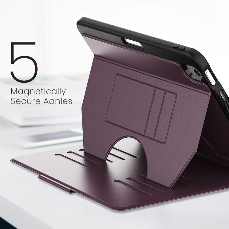 For iPad Air 11 2025 / 2024 Notebook Magnetic Leather Tablet Case(Purple) - free shipping - PMC TechLife - Order now!