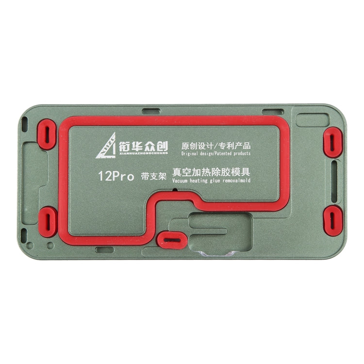 For iPhone 12 / 12 Pro LCD Screen Frame Vacuum Heating Glue Removal Mold with Holder - free shipping - PMC TechLife - Order now!